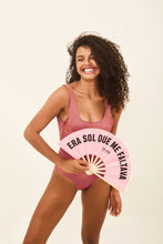 Carregar imagem no visualizador da galeria, Image 05: Uv Line Une Pièce Swimsuit Shine Malva
