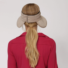 Carregar imagem no visualizador da galeria, Model Back: Uv Line Visière Tokyo Fpu50+ Visor Khaki Uv
