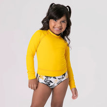 Carregar imagem no visualizador da galeria, Image 02: Uv Line Deux Pièces Fille Trikini Brasil Upf50+
