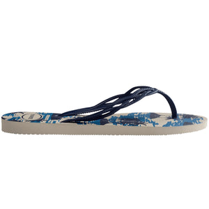 Havaianas Flash Sweet Summer Bege Palha