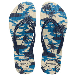 Havaianas Flash Sweet Summer Bege Palha