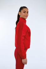 Carregar imagem no visualizador da galeria, Jaqueta Techno Taslon Com Bolsos Vermelho Haute Red
