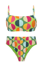 Carregar imagem no visualizador da galeria, Set Garden-City Bandeau-Reto Hotpant-Cos
