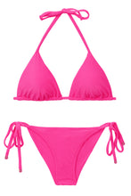 Carregar imagem no visualizador da galeria, Set Malibu-Rosa Tri-Inv Cheeky-Tie
