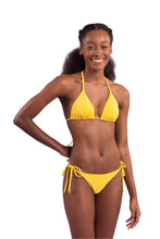 Carregar imagem no visualizador da galeria, Set Malibu-Yellow Tri-Inv Cheeky-Tie
