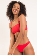 Carregar imagem no visualizador da galeria, Set Rouge Bandeau-Reto Nice-Fio
