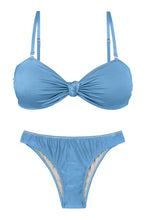 Carregar imagem no visualizador da galeria, Set Shimmer-Baltic-Sea Bandeau-Joy Essential
