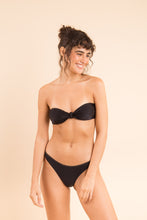 Carregar imagem no visualizador da galeria, Set Shimmer-Black Bandeau-Joy Essential
