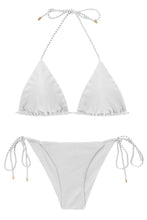 Carregar imagem no visualizador da galeria, Set Shimmer-White Tri-Inv Cheeky-Tie
