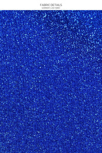 Top Peek a Boo Stardust Royal Blue