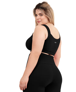 Top Supplex Alcas Plus Preto